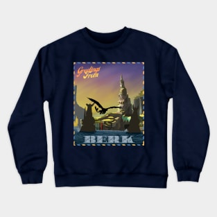 Greetings from Berk-Blue Crewneck Sweatshirt